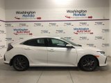 2021 Platinum White Pearl Honda Civic EX Hatchback #140804767