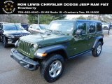 2021 Sarge Green Jeep Wrangler Unlimited Freedom Edition 4x4 #140804755