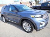 2021 Ford Explorer Limited Front 3/4 View