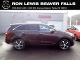 2016 Dark Cherry Kia Sorento EX V6 AWD #140804744