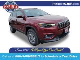 2021 Velvet Red Pearl Jeep Cherokee Latitude Lux 4x4 #140804706