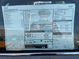 2021 Mini Hardtop Cooper 4 Door Window Sticker