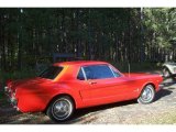 1965 Poppy Red Ford Mustang Coupe #140804668