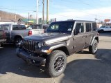 2021 Granite Crystal Metallic Jeep Wrangler Unlimited Sport 4x4 #140822363