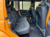 2021 Jeep Wrangler Unlimited Sahara 4x4 Rear Seat