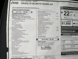 2021 Jeep Wrangler Unlimited Sahara 4x4 Window Sticker