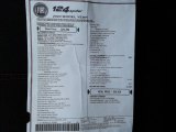 2020 Fiat 124 Spider Classica Roadster Urbana Edition Window Sticker