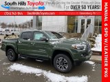 2021 Army Green Toyota Tacoma TRD Sport Double Cab 4x4 #140838331