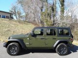 2021 Sarge Green Jeep Wrangler Unlimited Sport 4x4 #140838266