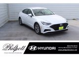 2021 Quartz White Hyundai Sonata SEL #140848166