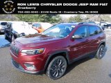 2021 Velvet Red Pearl Jeep Cherokee Latitude Lux 4x4 #140848083