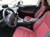 2021 Lexus NX 300h AWD Rioja Red Interior