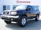 2000 Super Black Nissan Frontier SE V6 Extended Cab 4x4 #14052057