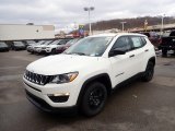 White Jeep Compass in 2021