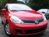 2008 Red Alert Nissan Versa 1.8 S Hatchback #14051440