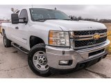 2011 Summit White Chevrolet Silverado 3500HD LT Extended Cab 4x4 #140862210