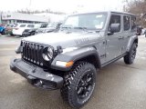 2021 Sting-Gray Jeep Wrangler Unlimited Willys 4x4 #140862161