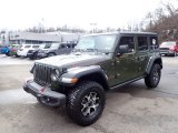 2021 Sarge Green Jeep Wrangler Unlimited Rubicon 4x4 #140862159