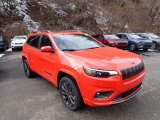 2021 Jeep Cherokee Limited 4x4 Front 3/4 View