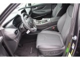 2021 Hyundai Santa Fe Limited Gray Interior