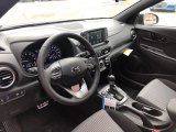 2021 Hyundai Kona Night AWD Black Interior