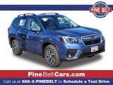 2021 Horizon Blue Pearl Subaru Forester 2.5i Premium #140902796