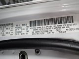 2014 1500 Color Code for Bright White - Color Code: PW7