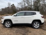 White Jeep Compass in 2021