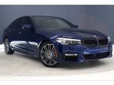 2018 Mediterranean Blue Metallic BMW 5 Series 540i Sedan #140921129