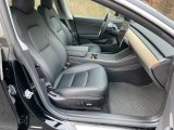 2019 Tesla Model 3 Performance Front Seat