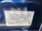 2017 Sentra Color Code for Deep Blue Pearl - Color Code: RAY