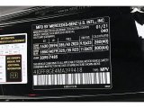 2021 GLS Color Code for Black - Color Code: 040