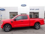 2021 Race Red Ford F150 STX SuperCab 4x4 #140932404
