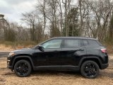 Diamond Black Crystal Pearl Jeep Compass in 2021