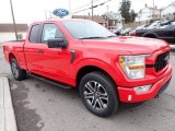 2021 Ford F150 STX SuperCab 4x4 Front 3/4 View