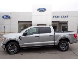2021 Iconic Silver Ford F150 STX SuperCrew 4x4 #140932402