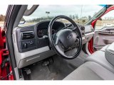 2005 Ford F350 Super Duty XLT Crew Cab Medium Flint Interior