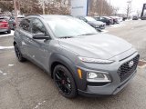 2021 Hyundai Kona Night AWD Front 3/4 View