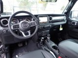 2021 Jeep Wrangler Unlimited Sahara Altitude 4x4 Black Interior