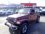 2021 Snazzberry Pearl Jeep Wrangler Unlimited Sahara 4x4 #140956354