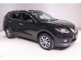 2015 Super Black Nissan Rogue SL AWD #140956476