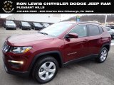 2021 Redline Pearl Jeep Compass Latitude 4x4 #140956407