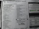 2021 Ram 2500 Big Horn Mega Cab 4x4 Window Sticker