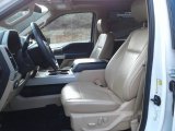2019 Ford F450 Super Duty Lariat Crew Cab 4x4 Light Camel Interior