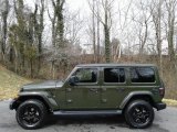 2021 Sarge Green Jeep Wrangler Unlimited Sahara Altitude 4x4 #140979088