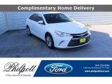 2015 Super White Toyota Camry LE #140979112