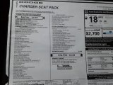 2021 Dodge Charger Scat Pack Window Sticker