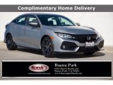 2018 Lunar Silver Metallic Honda Civic Sport Hatchback #140987070