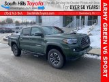 2021 Army Green Toyota Tacoma TRD Sport Double Cab 4x4 #140987021