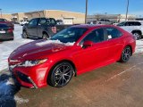 2021 Supersonic Red Toyota Camry SE AWD #140996281